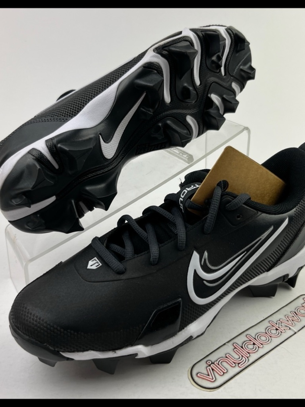Nike Force Trout 9 Keystone Kids Baseball Cleats 6Y Black/White FB9731-003 Youth